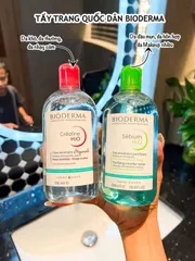 Nước Tẩy Trang Bioderma H2O 500ml - Sạch Dịu Nhẹ, Micro Cleansing Cho Da Nhạy Cảm, Dưỡng Ẩm Tự Nhiên