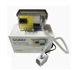 Bộ Lọc Tràn SOBO Thế Hệ Mới Tích Hợp Máy Bơm - Lọc Nước Cảnh Cá Tép Hiệu Quả với Nhiều Vật Liệu Lọc đi kèm