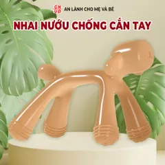 Gặm Nướu Silicon Cao Cấp Cho Bé Hình Con Chó Dễ Thương