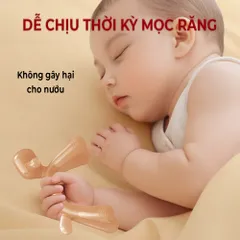 Gặm Nướu Silicon Cao Cấp Cho Bé Hình Con Chó Dễ Thương