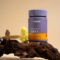Viên Uống PERDAYS Pregnancy DHA - Bổ Sung DHA Từ Vi Tảo Tự Nhiên Cho Mẹ Bầu và Thai Nhi, Hỗ Trợ Phát Triển Não Bộ và Thị Giác