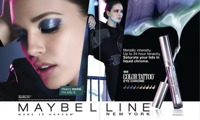 Nhũ Mắt Ánh Kim Lâu Trôi Maybelline Color Tattoo 520 Khaki Kool 3.45ml - Phấn Trang Điểm Bền Màu, Khô Nhanh, Không Thấm Nước