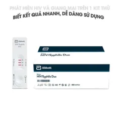 Que Thử HIV và Giang Mai Abbott - Test Nhanh Độ Nhạy Cao Xuất Xứ Hàn Quốc - HSD 2028