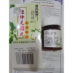 Đỗ Trọng Mao Kê Hoàn 60 Viên - Giảm Đau Nhức Xương Khớp, Tê Tay Chân, Đau Cột Sống, Hỗ Trợ Khớp Chính Hãng Việt Nam