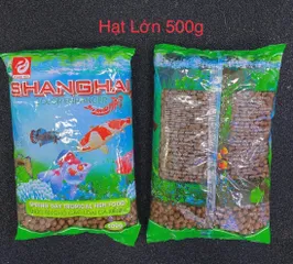 Thức Ăn Cá Cảnh Shanghai Dạng Viên 500g - Cám Dinh Dưỡng Cao, Thích Hợp Cho Mọi Loại Cá Cảnh, Giá Tốt, Xuất Xứ Việt Nam