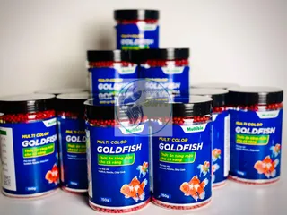 Cám Multibio Goldfish Tăng Màu Cho Cá Vàng - Thức Ăn Dinh Dưỡng 150g Cho Cá Cảnh Ranchu, Koi, Chép