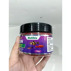 Cám Multibio Multi Color Neon - Thức Ăn Dinh Dưỡng Cho Cá Neon, Bảy Màu, Thủy Sinh Nhỏ, Cải Thiện Màu Sắc Tự Nhiên