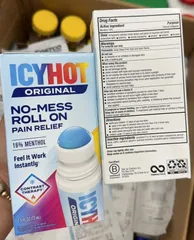 Dầu nóng xoa bóp Icy Hot Original 73ml - Giảm đau hiệu quả cho cơ và khớp, sản phẩm nhập khẩu từ Mỹ, tiện lợi và dễ sử dụng