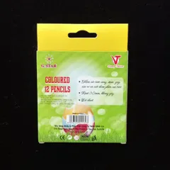 Bút Chì 12 Màu G-Star CP1 - Bút Chì Ngắn Tươi Sáng Cho Học Sinh - Giúp Tác Phẩm Nghệ Thuật Nổi Bật