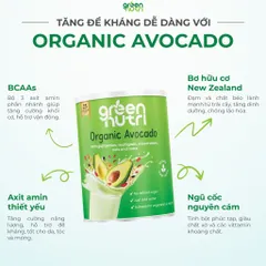 Sữa Hạt Ngũ Cốc Organic Avocado 750g - Hỗ Trợ Sức Khỏe Khối Cơ - Thương Hiệu Nhập Khẩu Singapore, Dinh Dưỡng Thuần Chay