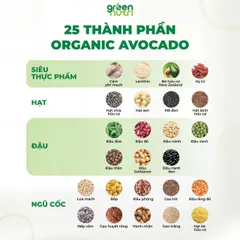 Sữa Hạt Ngũ Cốc Organic Avocado 300g - Thức Uống Chay Hỗ Trợ Sức Khỏe và Khối Cơ - Nhập Khẩu Singapore, Hương Vị Tự Nhiên