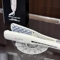 Máy Tạo Kiểu Tóc 2LOCK KOREA - Máy Dập Sóng Tóc Cao Cấp Ceramic, Thiết Kế Tiện Lợi Cho Du Lịch, Phù Hợp Mọi Loại Tóc