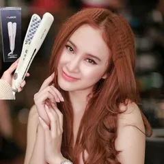 Máy Tạo Kiểu Tóc 2LOCK KOREA - Máy Dập Sóng Tóc Cao Cấp Ceramic, Thiết Kế Tiện Lợi Cho Du Lịch, Phù Hợp Mọi Loại Tóc