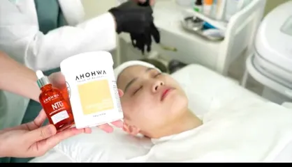 Mặt Nạ Kem Ủ Trắng Ahohwa Tone-Up Brightening Cream Mask 500g - Dưỡng Da Trắng Sáng, Giảm Thâm Nám Từ Hàn Quốc