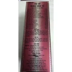 Đại Bổ Nhân Sâm Tố 350ml - Thực Phẩm Chức Năng Tăng Cường Sức Khỏe, Bồi Bổ Cơ Thể, Giúp Ngủ Ngon và Ăn Ngon
