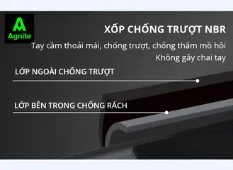 Thanh Tập Xà Đơn Treo Tường Gắn Cửa Agnite Chính Hãng - Khung Sắt Chịu Lực 100kg - Dụng Cụ Tập Gym Tại Nhà Nâng Cao Cơ Bắp
