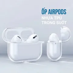 Vỏ Bọc Silicon Trong Suốt Cho AirPods 1, 2, 3, PRO - Phụ Kiện Chất Lượng Cao, Bảo Vệ Hộp Sạc Tai Nghe