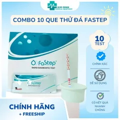 Combo 10 Que Thử 1 Chân Fastep - Thiết Bị Kiểm Tra Nhanh Chóng Chất Lượng Ma Túy Đá, Tiện Lợi và Chính Xác Cho Người Dùng