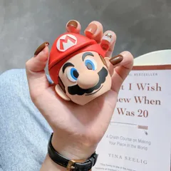 Vỏ Bọc Silicon AirPods 1 2 PRO - Thiết Kế Super Mario Dễ Thương Cho Hộp Sạc Tai Nghe, Phụ Kiện Độc Đáo, Chất Lượng Cao