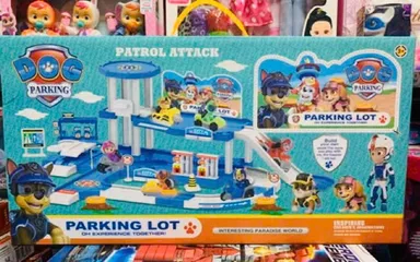 Đồ Chơi Bãi Đậu Xe Đội Chó Cứu Hộ 553-338 Paw Patrol - Mô Hình Sống Động Cho Trẻ Em, Phát Triển Sáng Tạo và Kỹ Năng Xã Hội