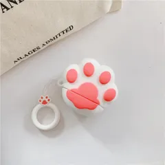 Vỏ Bọc Silicone Chân Mèo Xinh Cho AirPods 1 2 - Phụ Kiện Tai Nghe Thời Trang Bảo Vệ Hộp Sạc