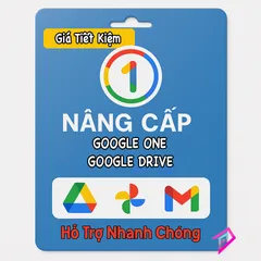 Nâng Cấp Dung Lượng Google One - Gói Nâng Cấp Google Drive Chính Chủ, Tận Hưởng Quyền Lợi Lưu Trữ tối Ưu Tại TiemKhoa