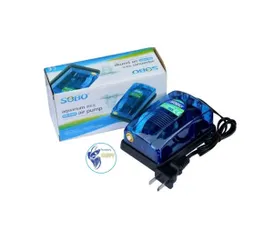 Máy Sủi Khí Oxy SOBO SB-248A & SB-348A - Thiết Bị Cung Cấp Oxy Cho Bể Cá Cảnh, Hồ Thủy Sinh, Kèm Dây Và Quả Sủi
