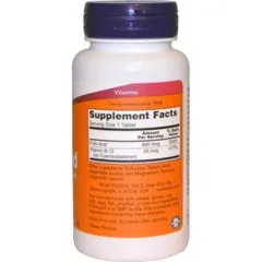 Viên uống hỗ trợ sức khoẻ tim mạch Now Folic Acid 800mcg 250 viên, hàng nhập Mỹ