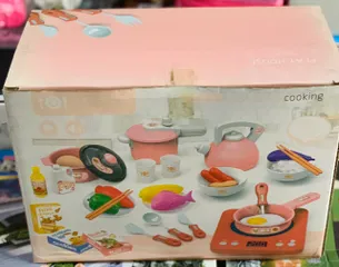 Bộ Đồ Chơi Nấu Ăn Có Đèn LED và Âm Thanh 5752 - Trải Nghiệm Bữa Tiệc Bếp Như Đầu Bếp Thực Thụ Cho Trẻ Em