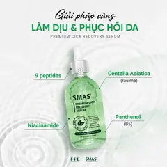 Serum SMAS Premium Cica Recovery - Dưỡng Ẩm, Làm Dịu Da, Tái Tạo Da - 120ml Hàn Quốc