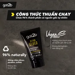 Gel vuốt tóc Got2b Ultra Glued 150ml - Giữ nếp lên đến 48h