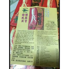 Viên uống Nhân Sâm Tê Thống Linh Malaysia - Hỗ trợ xương khớp, giảm đau viêm khớp, hộp 20 viên bổ sung dưỡng chất cho khớp