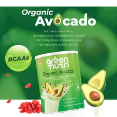 Combo 6 Lon 750Gr Organic Avocado - Sữa Hạt Ngũ Cốc Vị Bơ Chứa BCAAs Hỗ Trợ Khối Cơ