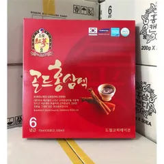 Nước Hồng Sâm Dulim 70mlx6 Hộp - Tăng Cường Sức Khỏe, Giảm Căng Thẳng, Quà Tặng Ý Nghĩa từ Hàn Quốc