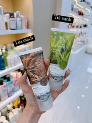 Sữa Rửa Mặt Gạo 3W Clinic Hàn Quốc 100ml - Làm Sáng Da, Ngăn Ngừa Mụn, Chiết Xuất Lúa Mạch Tự Nhiên
