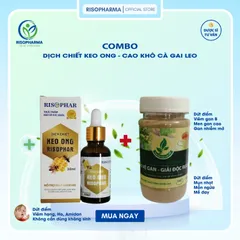 Dịch Chiết Keo Ong & Cao Khô Cà Gai Leo - Giảm Ho, Đau Họng, Khàn Tiếng, Tăng Sức Đề Kháng, Bảo Vệ Gan, Giải Độc 100% Tự Nhiên