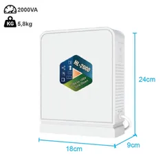 Biến áp Hợp Long 2KW (2000VA) - Chuyển đổi điện 220V sang 100V cho thiết bị điện Nhật Bản và Mỹ, giải pháp hiệu quả cho gia đình và doanh nghiệp