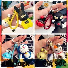 Móc Khóa Cute TOP 5 Chất Lượng Cao Kèm Vỏ Silicon Airpod 1 2 - Phụ Kiện Xinh Xắn Dễ Tháo Lắp