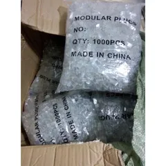 Combo 1000 Hạt Mạng RJ45 COB Chất Lượng Cao Bấm Dây Cat5 Cat5E Cat6 - Đầu Bấm Chống Oxy Hóa, Đường Truyền Ổn Định