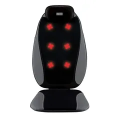 Đệm Ghế Ngồi Massage Shiatsu HoMedics MCS-380HA - Massage Nhiệt Thư Giãn Lưng Tốt Nhất Tại Nhà, Điều Khiển Dễ Dàng, Tặng Bộ Đổi Nguồn