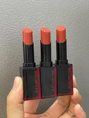 Son Shu OR 598 Uemura Rouge Unlimited Amplified A Vỏ Đen Cam Gạch Pha Nâu