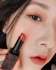 Son Shu OR 598 Uemura Rouge Unlimited Amplified A Vỏ Đen Cam Gạch Pha Nâu