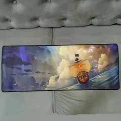 Tấm Lót Bàn Làm Việc One Piece 46 - Kích Cỡ Lớn 80x30cm, Dày 3mm, Di Chuột Dễ Dàng cho Game Thủ