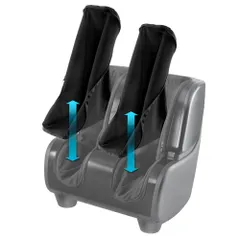 Máy Massage Chân và Bắp Chân HoMedics FMS-400J - Thiết Bị Shiatsu 3D Chuyên Nghiệp, 4 Chương Trình Massage, Điều Chỉnh Góc Nghiêng