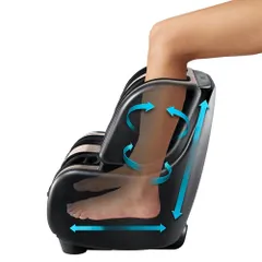Máy massage chân và bắp chân kèm nhiệt HoMedics FMS-500HJ - Thiết bị massage đa năng 6 chương trình, hiệu quả phục hồi cơ bắp