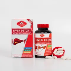 Viên uống Live Detox Olympian Labs - Hỗ trợ chức năng gan, giải độc gan hiệu quả, chống oxy hóa, tăng cường sức khỏe gan