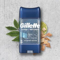 Lăn khử mùi cho nam Gillette Clear Gel Cool Wave 107g