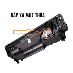Hộp mực in Canon 12A LBP 2900/3000/303 - Cartridge chất lượng cao, sắc nét, có lỗ đổ mực, tương thích với nhiều máy in