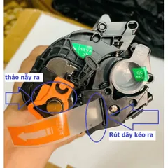 Hộp Mực In 12A cho Máy In Canon LBP 2900/3000, Chất Lượng In Đen Siêu Nét, Có Lỗ Đổ Mực - Phụ Kiện Máy Tính Chính Hãng
