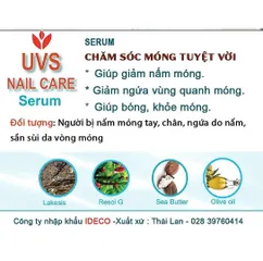 Serum Chăm Sóc Móng UVS Thái Lan - Nhũ Tương Dưỡng Ẩm, Làm Dịu Da, Bảo Vệ Móng 10gr - Giải Pháp Cho Bộ Móng Khỏe Đẹp